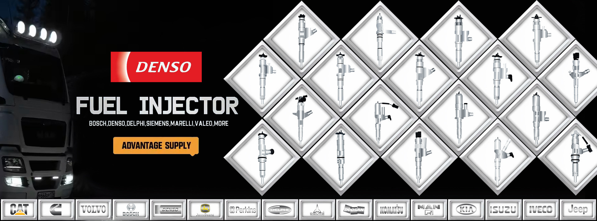 qualidade Injetores de combustível Caterpillar fábrica